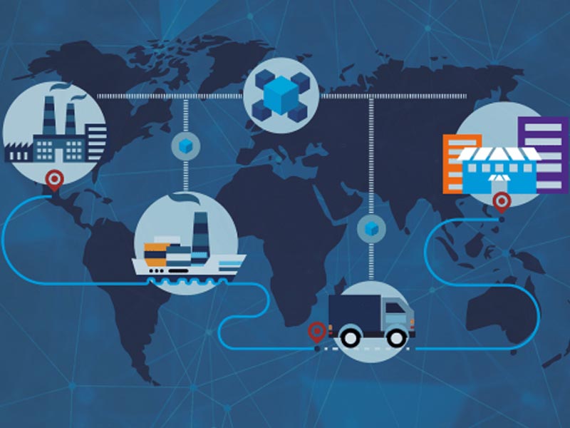 công nghệ blockchain trong logistics